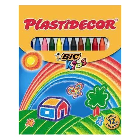 Plastidecor - Caja 12 colores 