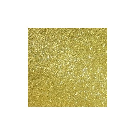 Goma eva purpurina color oro dorado
