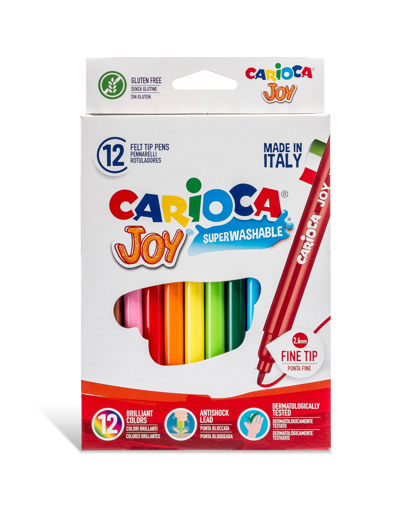 Rotuladores escolar carioca joy 2mm surtidos