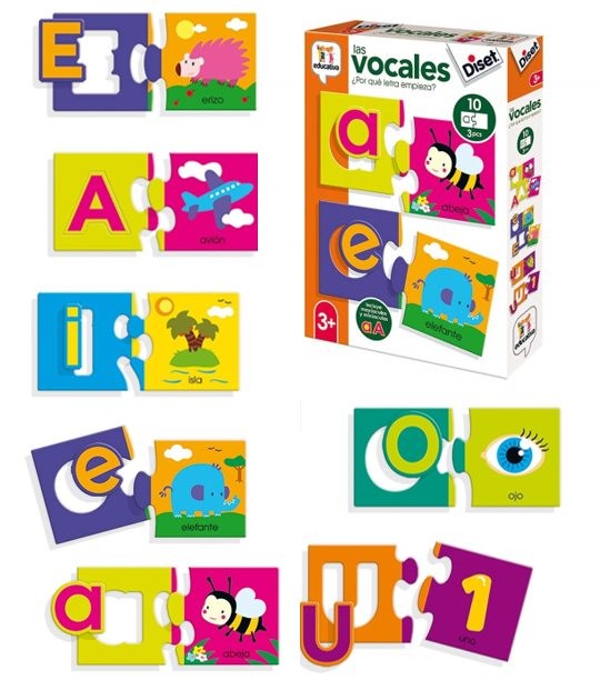 Encaje Puzzle Las Vocales