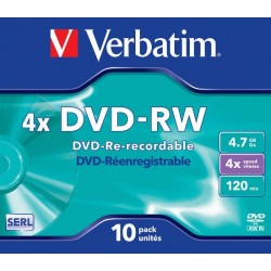 (L) DVD-RW VERBATIM