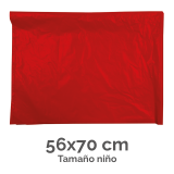 BOLSA DISFRACES PLASTICO 56X70 ROJO