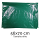 BOLSA DISFRACES PLASTICO 56X70 VERDE