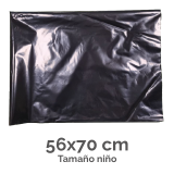 BOLSA DISFRACES PLASTICO 56X70 NEGRO