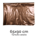 BOLSA DISFRACES PLASTICO 65X90 ORO