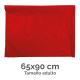 BOLSA DISFRACES PLASTICO 65X90 ROJA