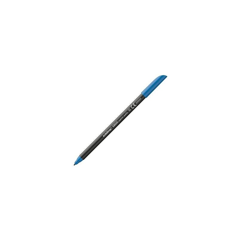 Comprar online Rotulador punta de fibra Edding 1200 azul oscuro  (101200-17). DISOFIC